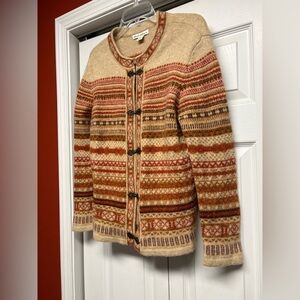 Women's Multicolor Patterned Cardigan